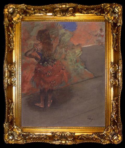 framed  Edgar Degas Ballet Dancer, ta009-2